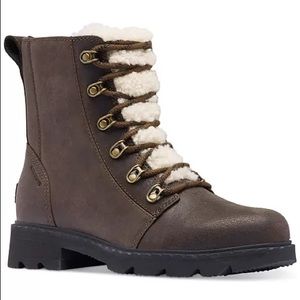Sorel Lennox Lace Cozy Lug Sole Booties